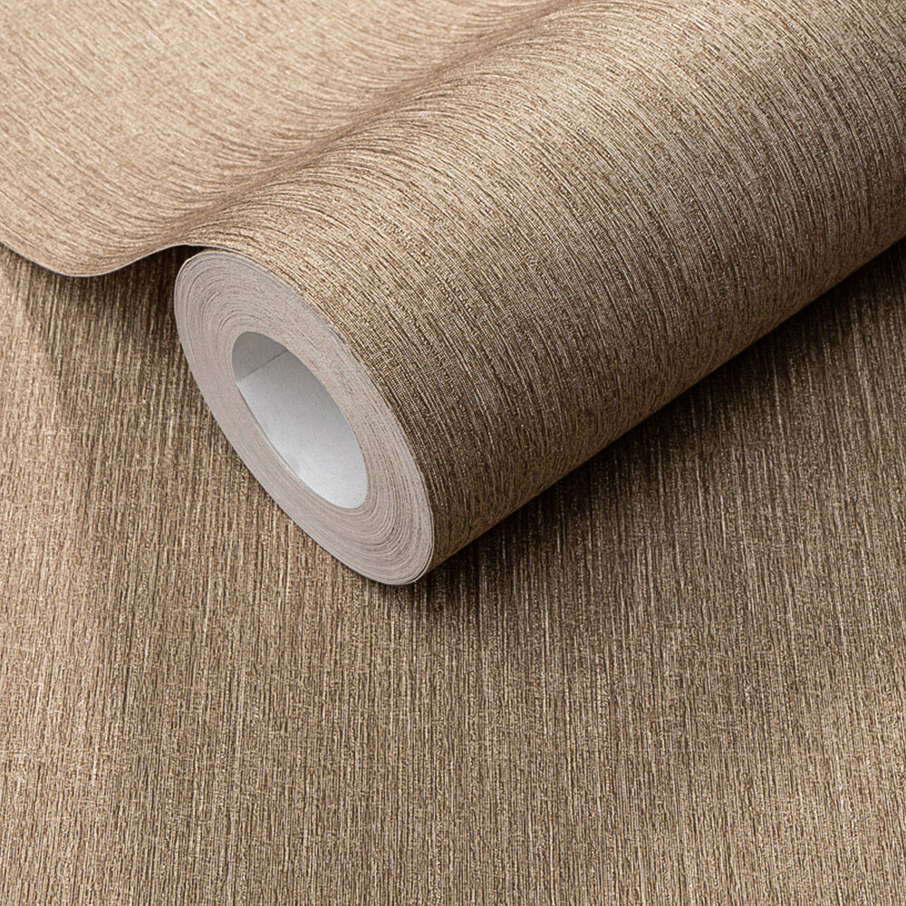 Erismann Decadent Textured Luxury Plain Gold Vinyl Wallpaper Image 2
