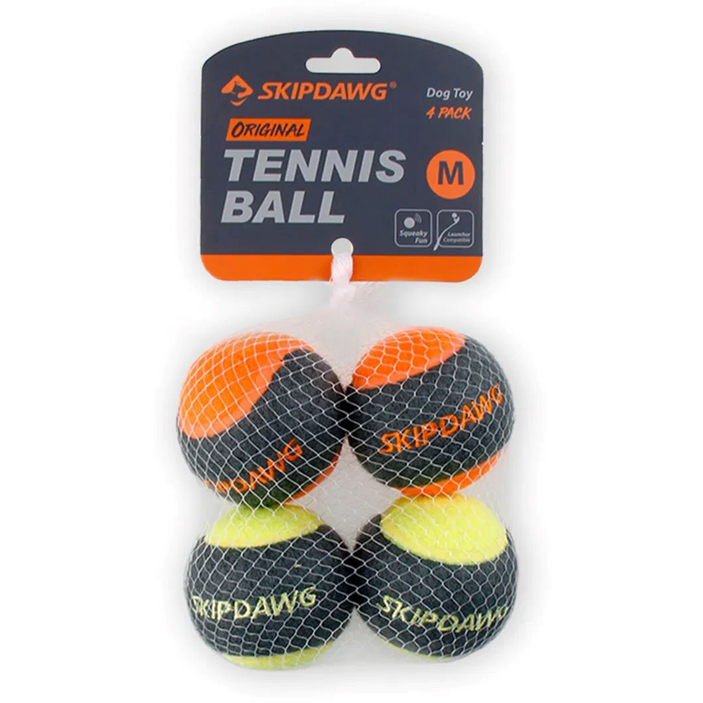 Skipdawg Premium High Bounce Tennis Ball 4 Pack Image