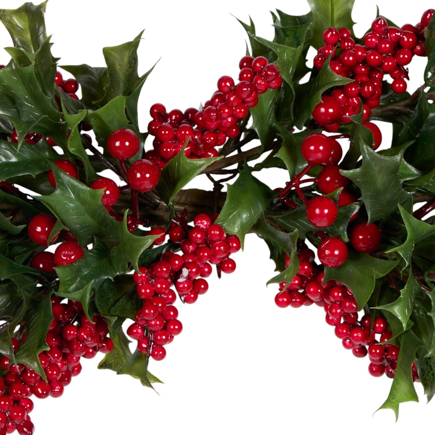Red Berry and Holly Swag Image 3