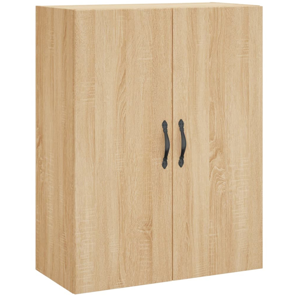 vidaXL 2 Door Brown Sonoma Oak Wall Mounted Cabinet Image 2