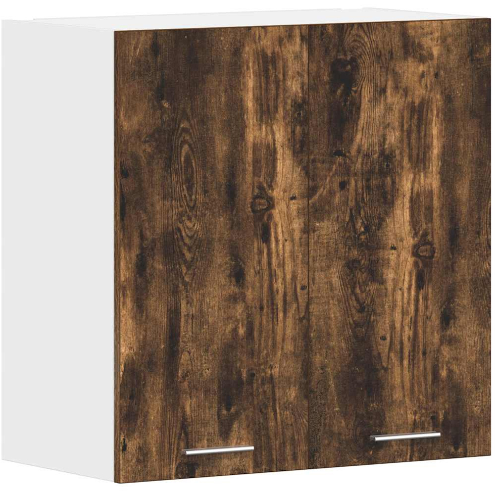 vidaXL Lyon 2 Door Smoked Oak Hanging Cabinet Image 2
