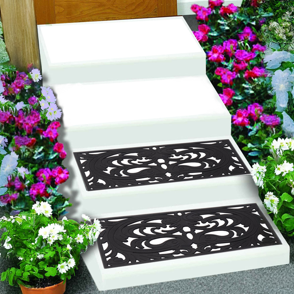 Avilo 2 Piece Brown Safe Rubber Step Thread Set Image 2