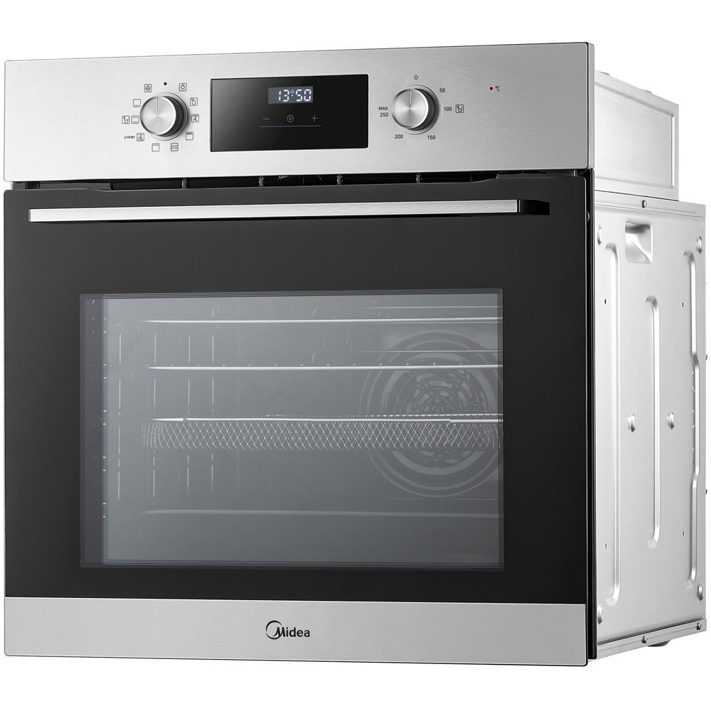 Midea Xpress Fry MBO65M90D2-SS Stainless Steel Multi-Function 70L Electric Fan Oven Image 1