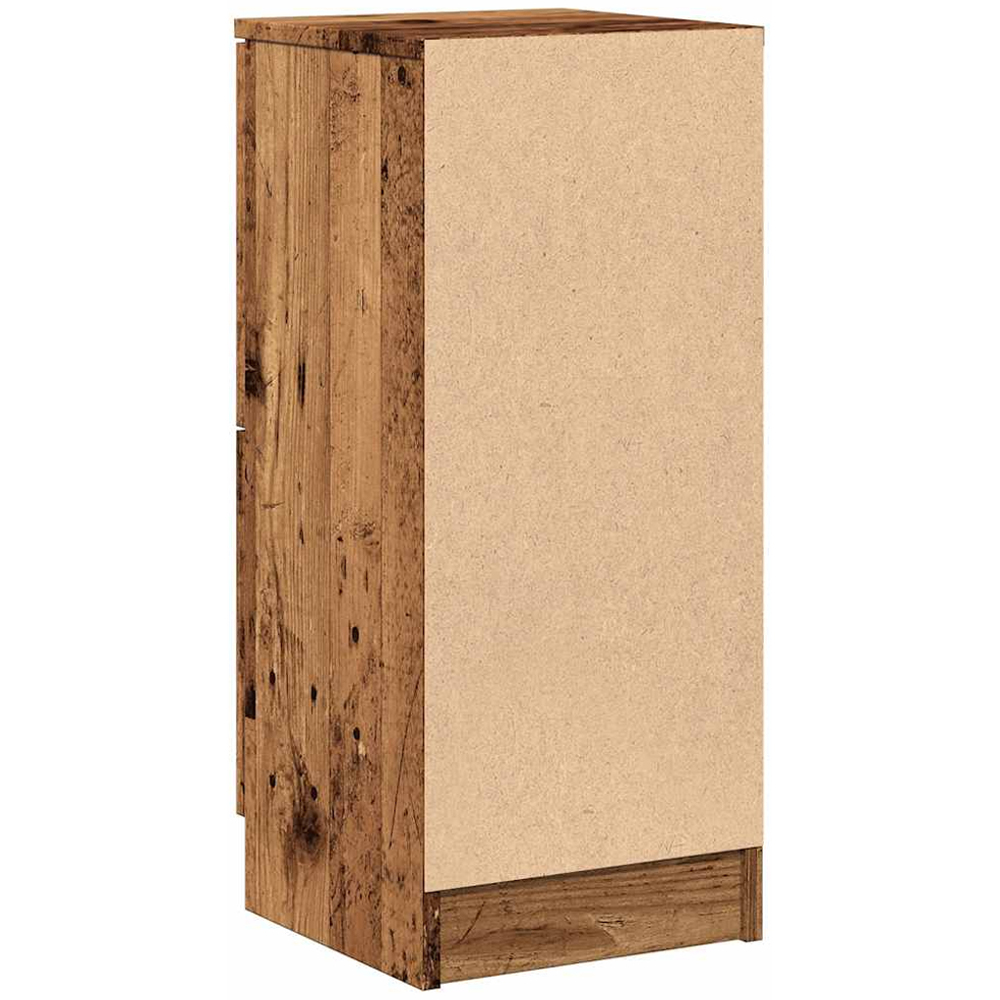 vidaXL 2 Door Old Wood Sideboard Set of 2 Image 5