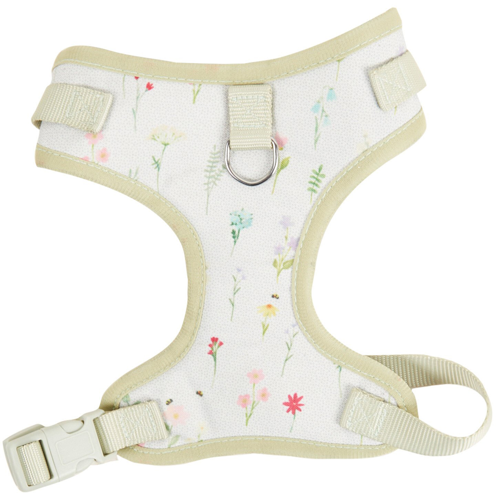 Floral Harness - Green and White / Small Image 1
