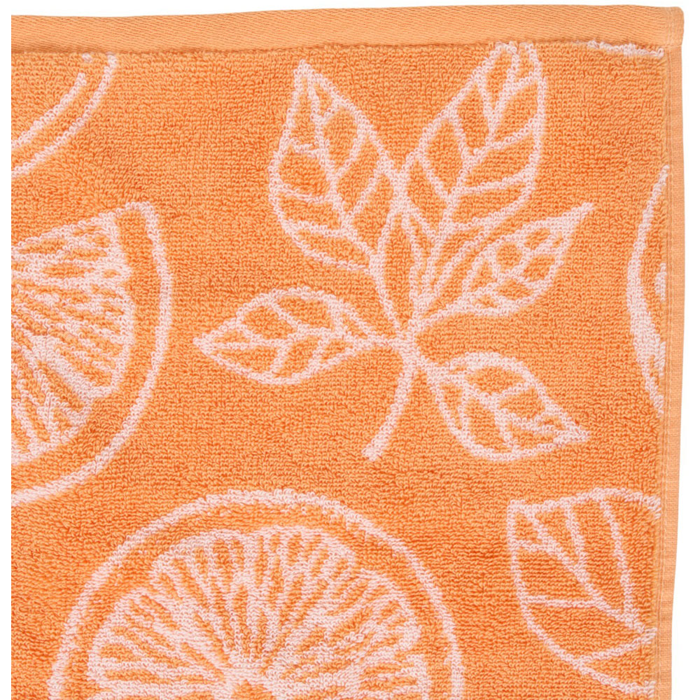 Orange Bliss Bath Towel Orange Image 6