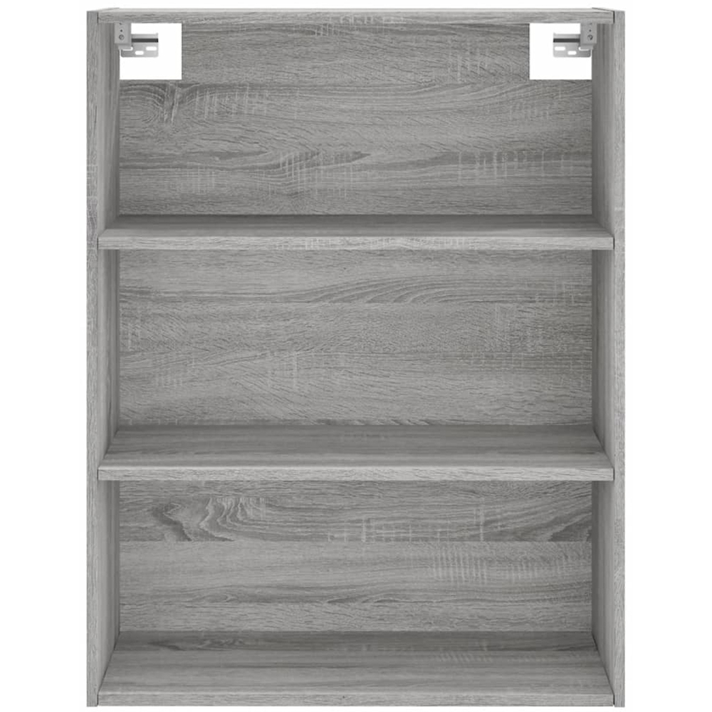 vidaXL Single Door 3 Drawer 3 Shelf Grey Sonoma Tall Highboard Image 6