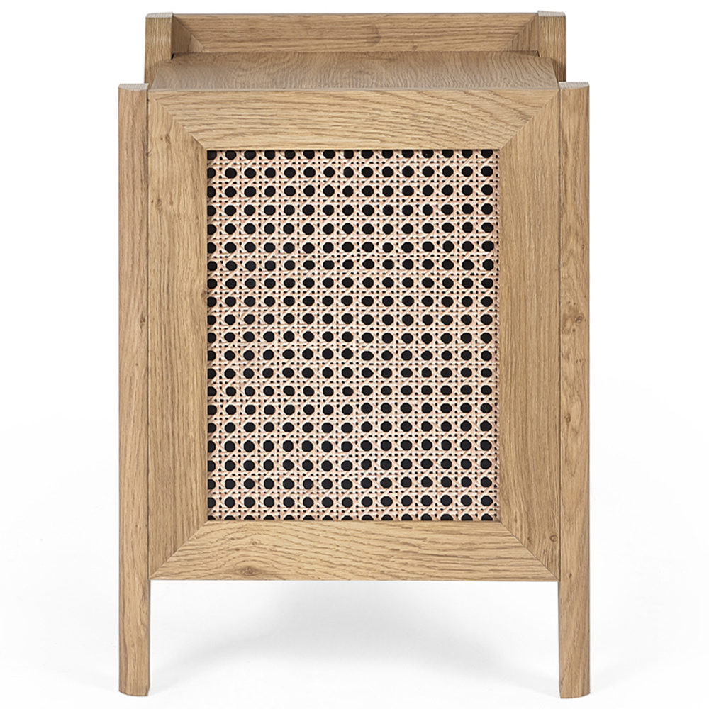 Julian Bowen Sydney Rattan Effect Lamp Table Image 4
