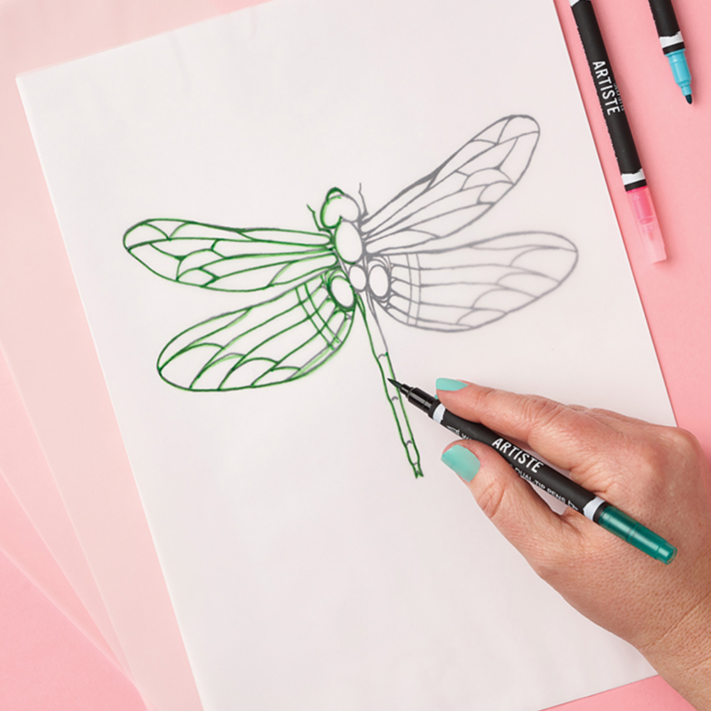 Gateway A3 Natural Tracing Paper Pad 50 Sheets 63gsm Image 2