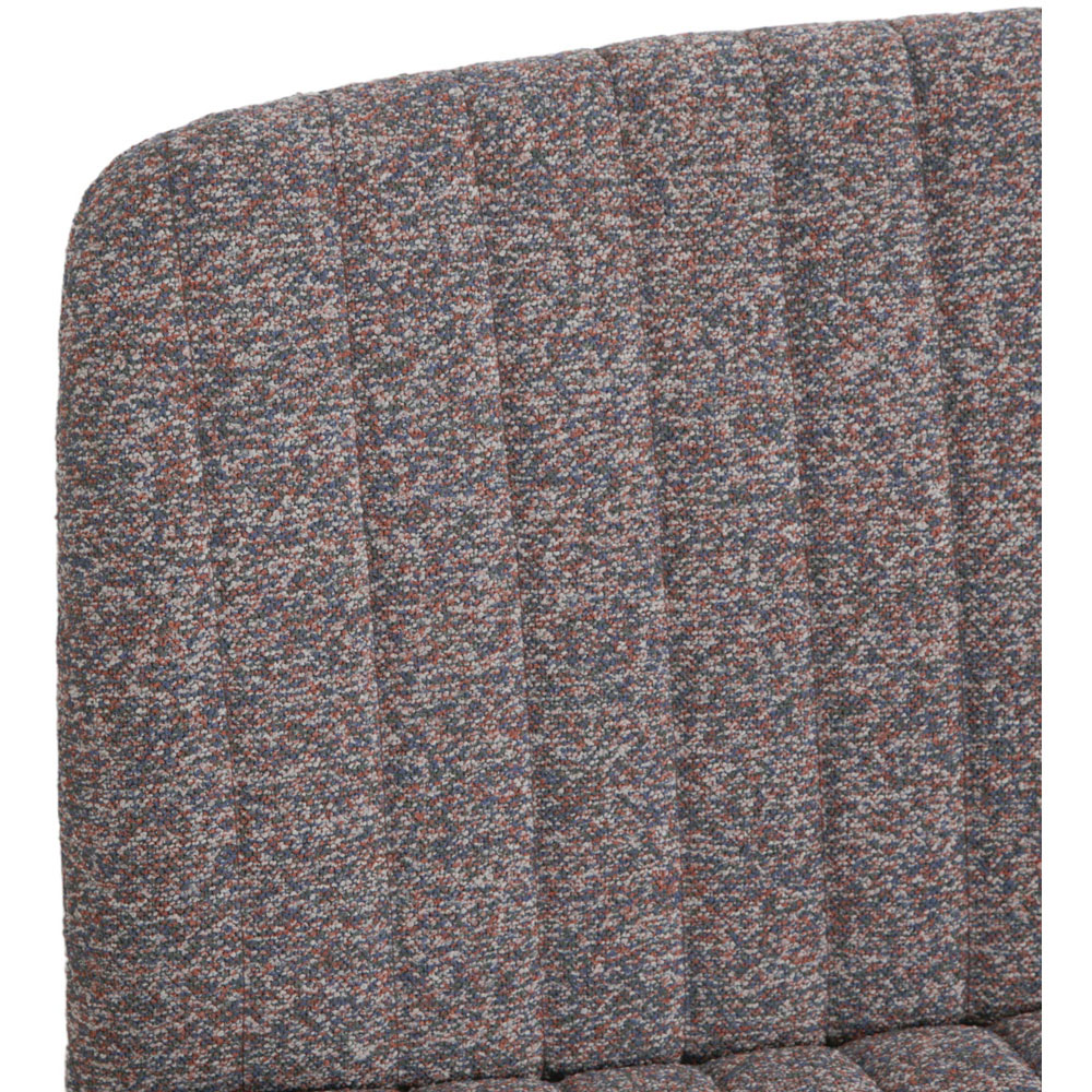 HGD BAO BUN Reddish Brown Tweed Fabric Height Adjustable Swivel Office Chair Image 6