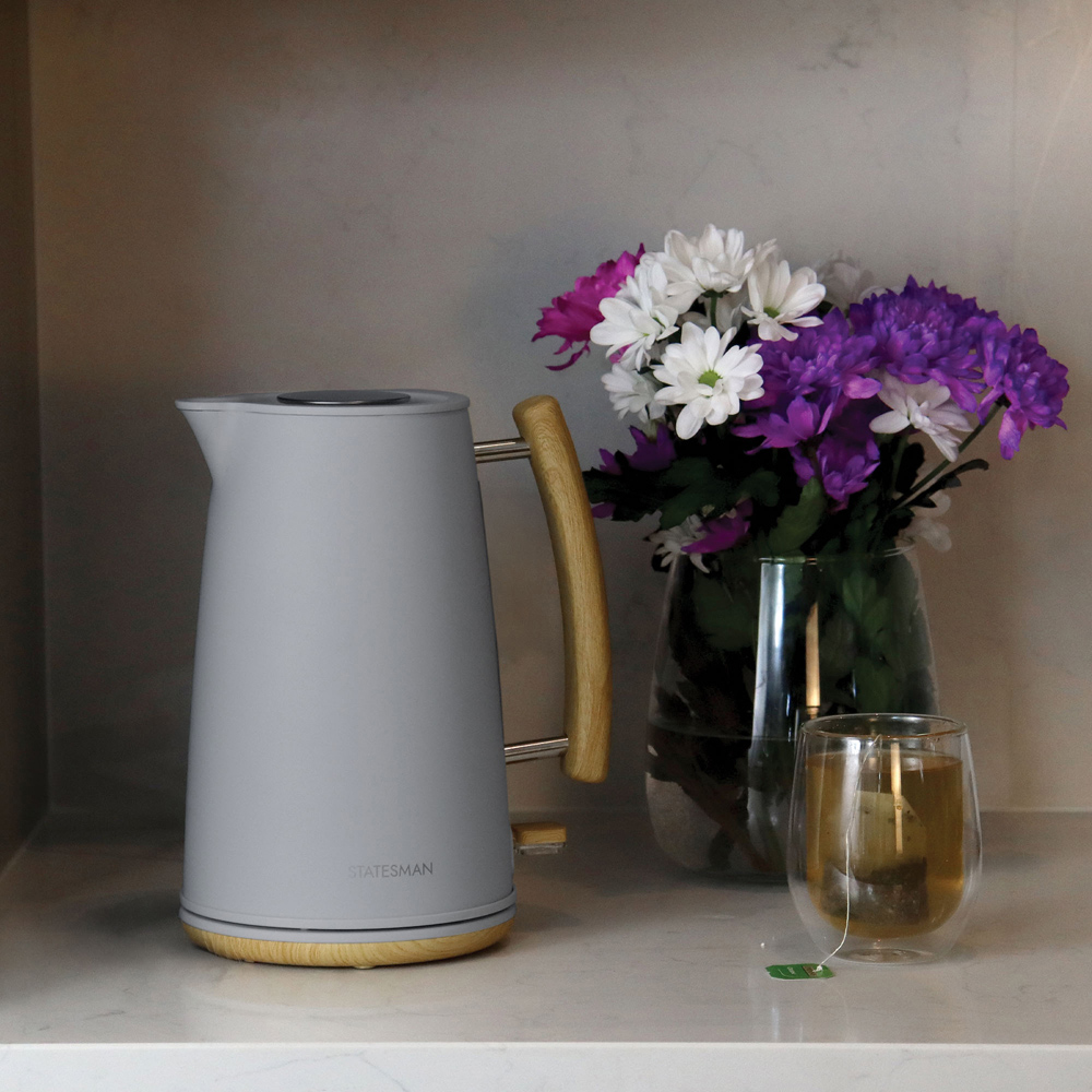 Statesman SKK00153GY Grey Scandi Design 1.7L Jug Kettle 3000W Image 2