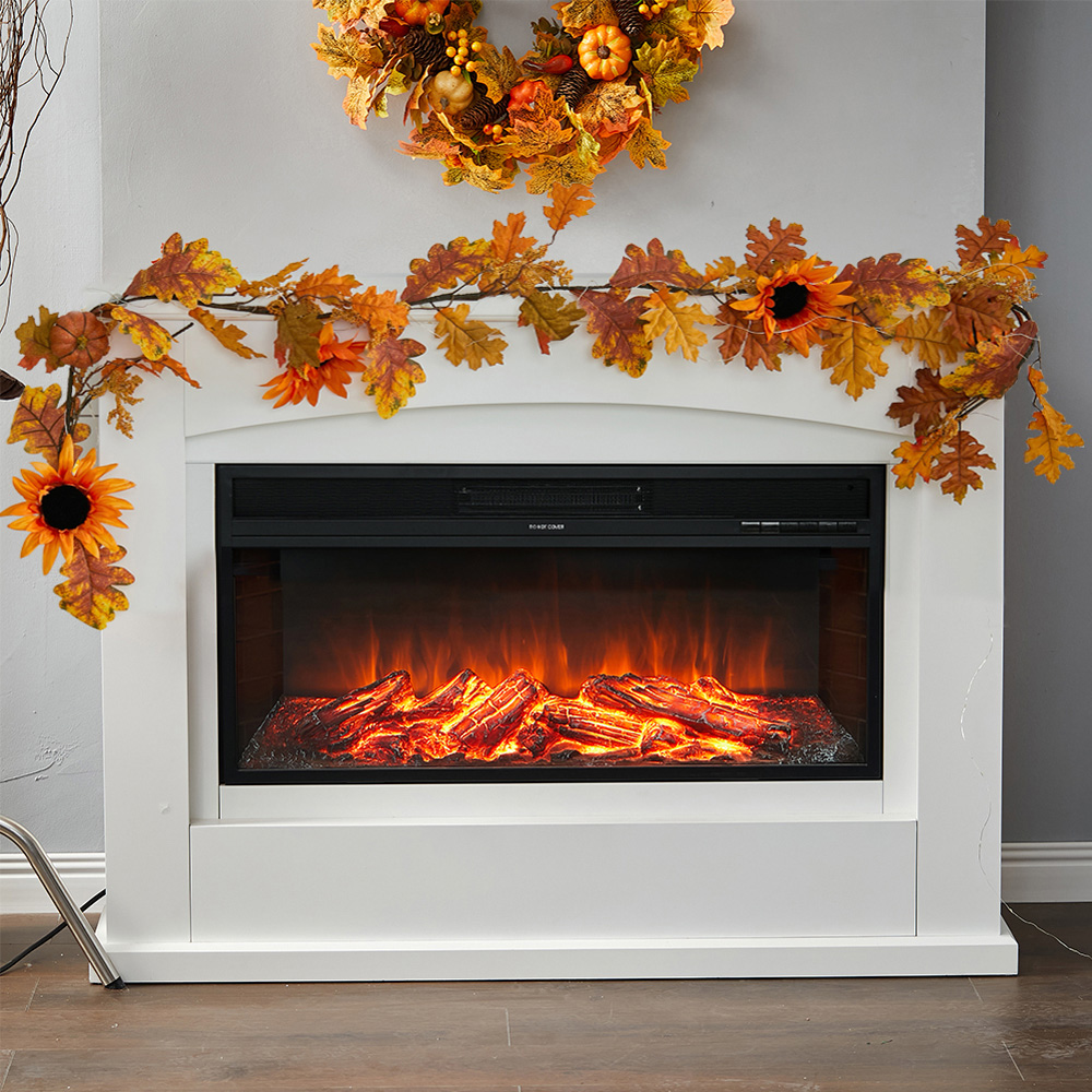 Living and Home LED Garland with Sunflower and Pumpkins 180cm Image 2