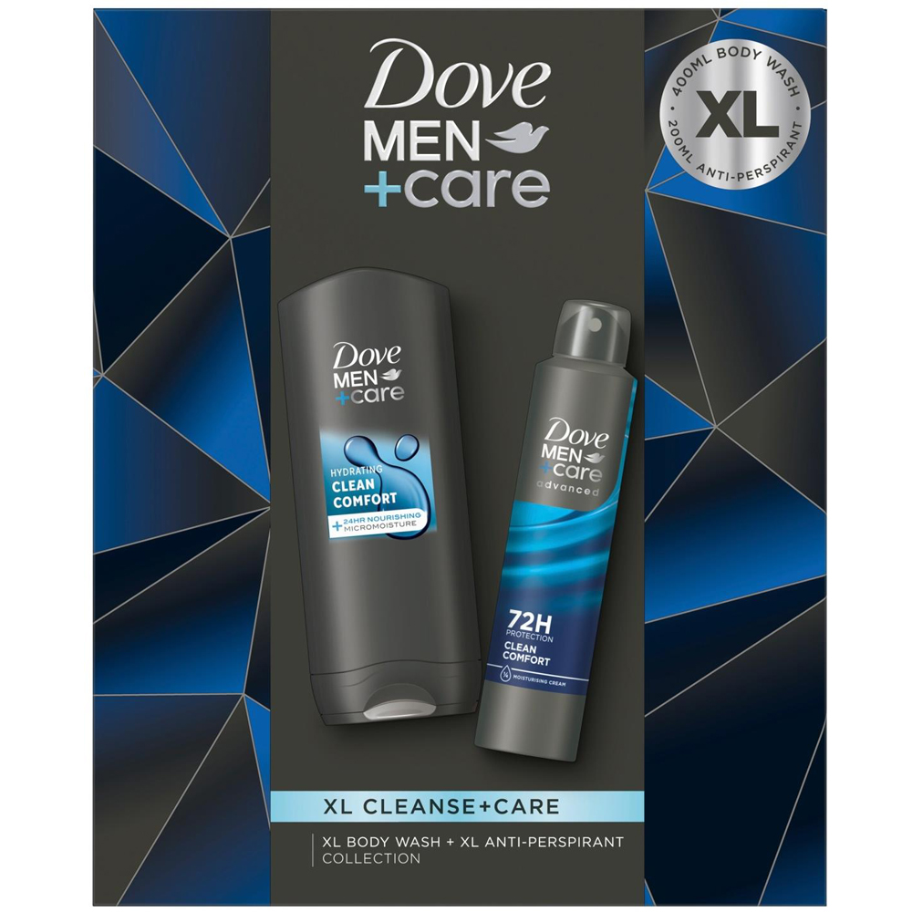 Dove Men+Care Cleanse+Care XL Duo Gift Set 4 Pack Image 7