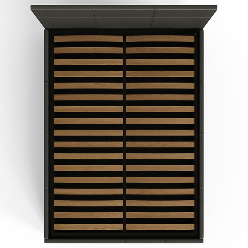GFW King Grey Side Lift Ottoman Bed Image 6