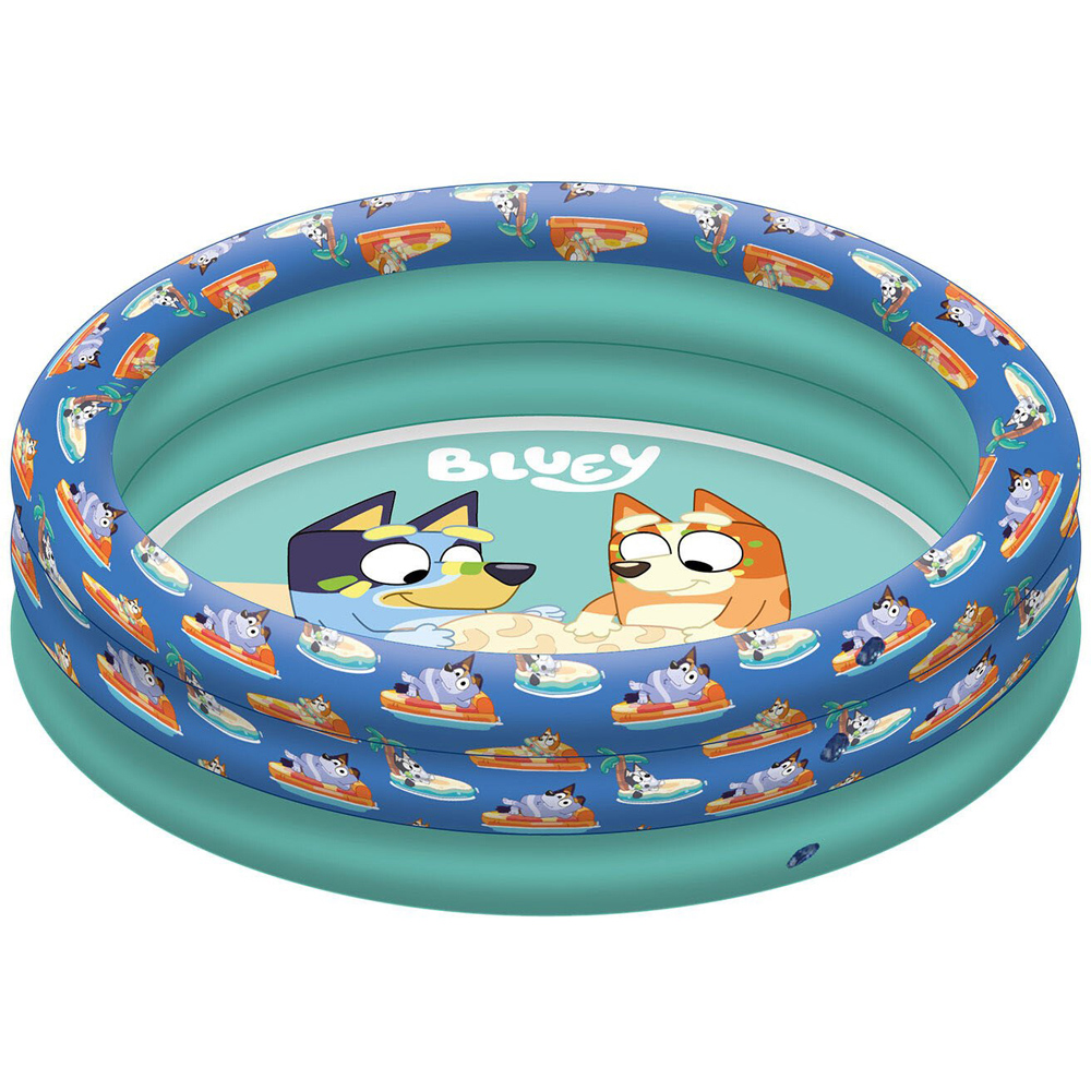 Bluey 3 Ring Pool Blue Image