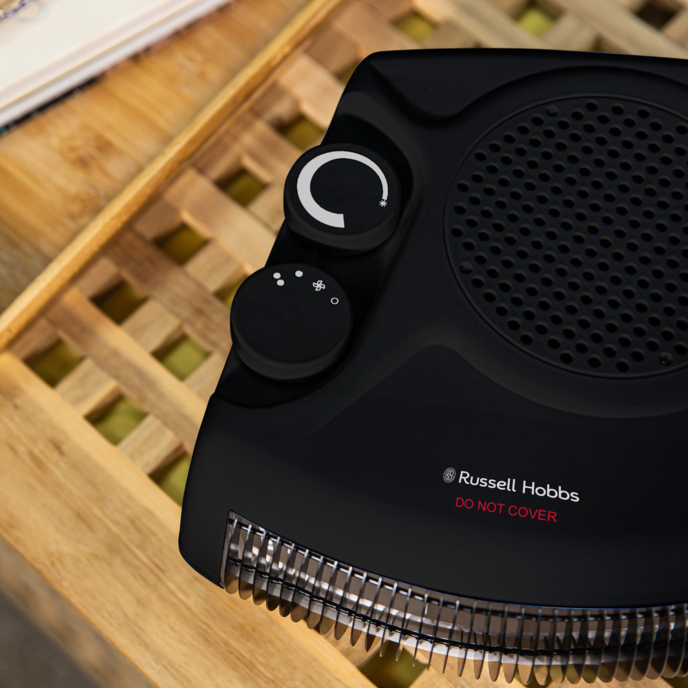Russell Hobbs RHFH1005B Black Fan Heater 2000W Image 4