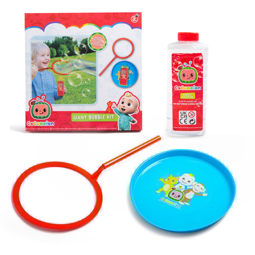 Cocomelon Giant Bubble Kit Image 1