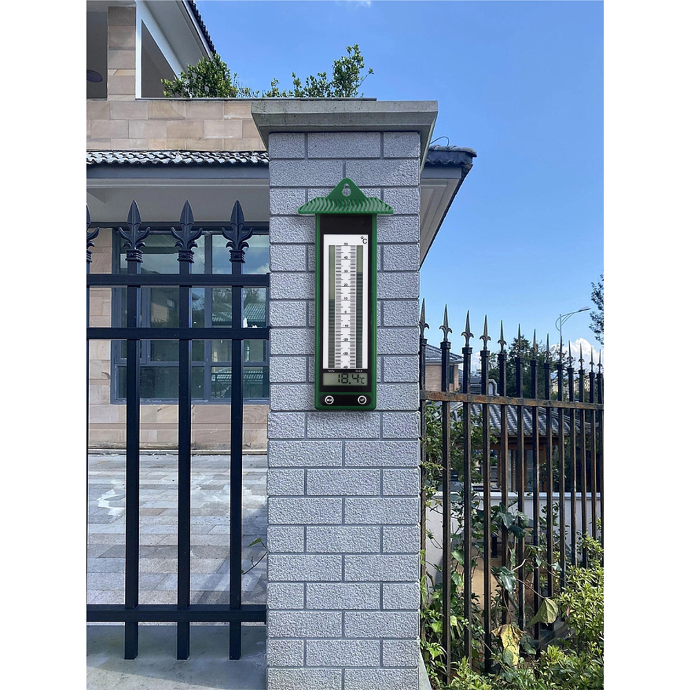 Avilo Green Outdoor Thermometer with Min and Max Display Image 5