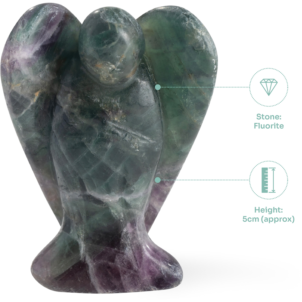 Myga Fluorite Divine Crystal Angel Gemstone Image 4