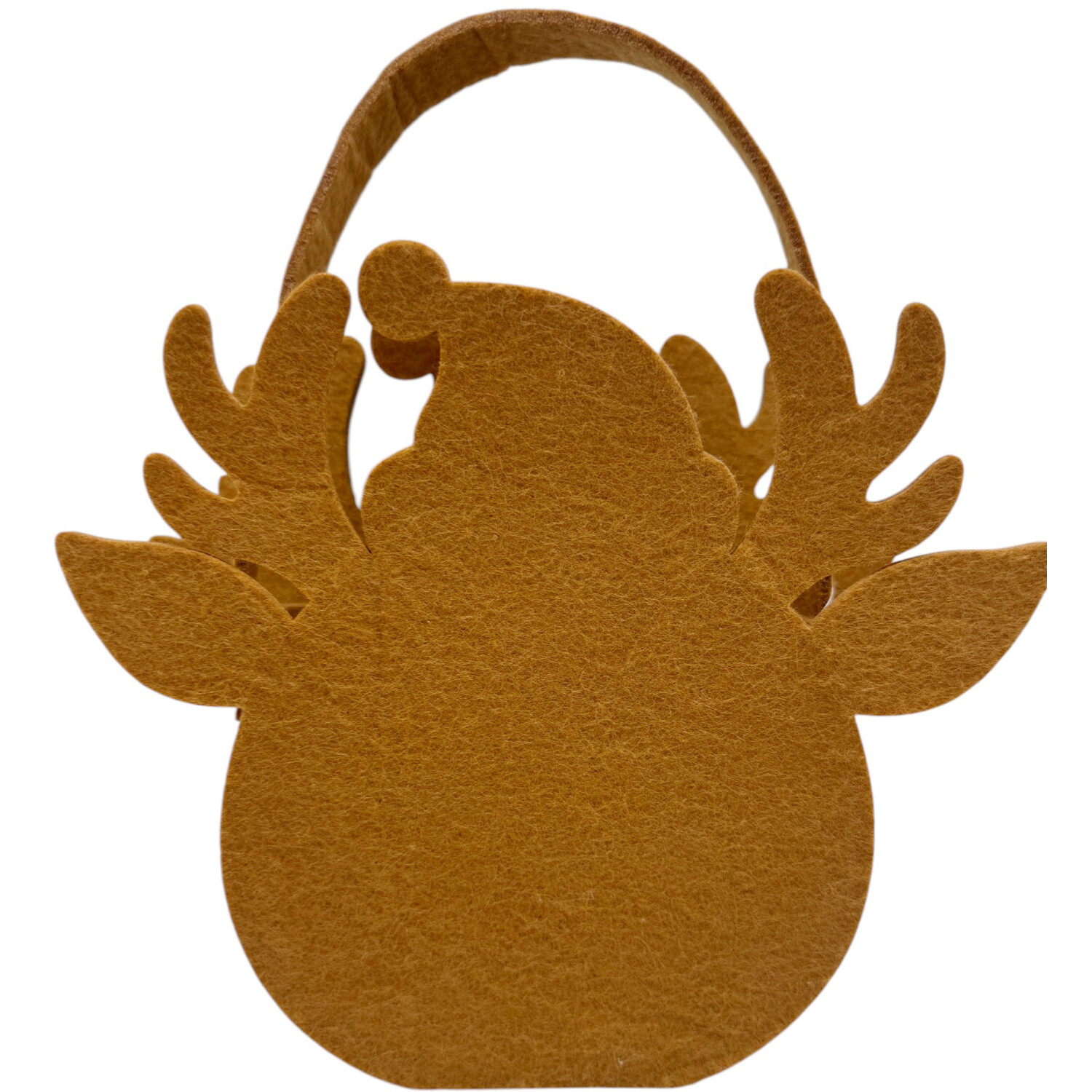 Felt Deer HandbagBrown Image 2