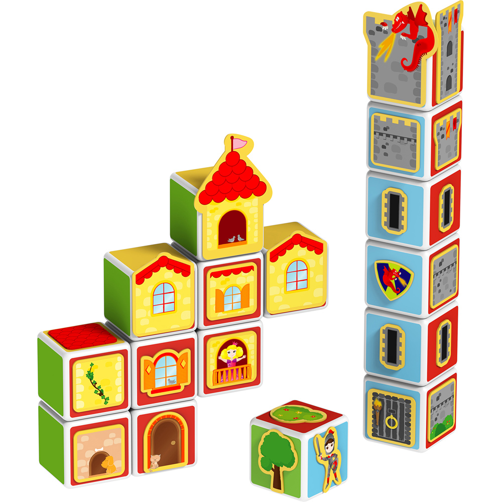 Geomag Magicube Castle and Home Set Image 5