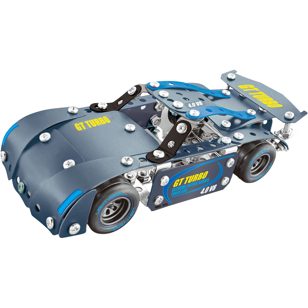 Metal Track Car 207 Piece Construction Set Image 2