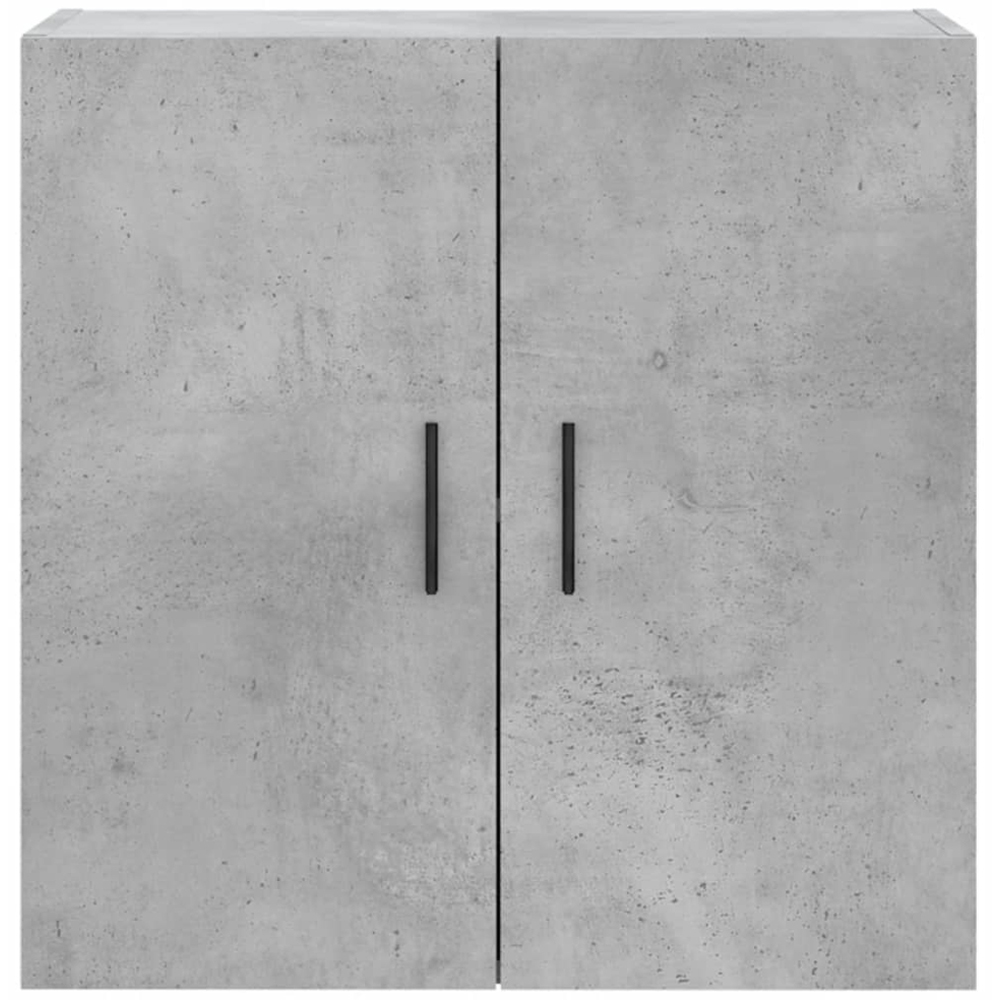 vidaXL 2 Door Concrete Grey Wall Cabinet Image 5