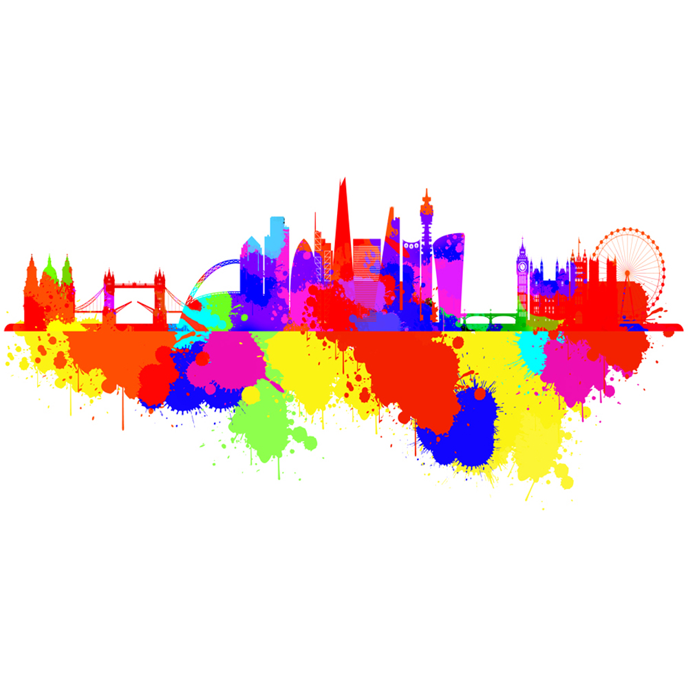 Mirrorstone Nexus London Skyline Splash Image Wi-Fi Infrared Heating Panel 900W 795 x 1195mm Image 4