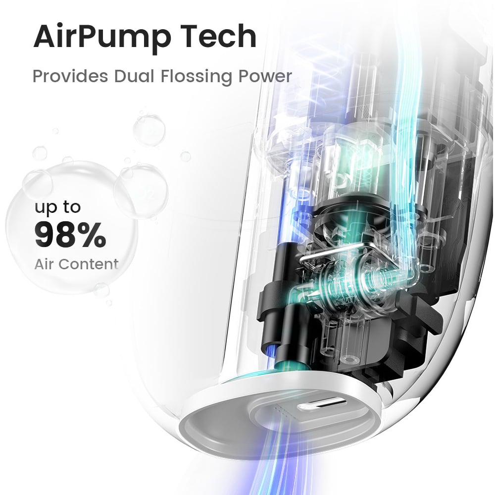 Oclean White AirPump A10 Water Flosser Image 7