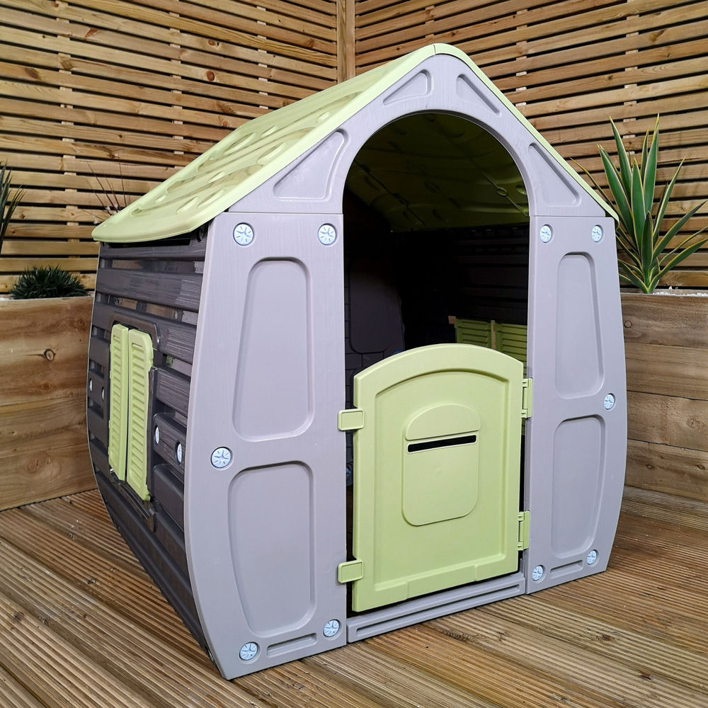 Samuel Alexander Classic Grey Kids Plastic Magical Playhouse 1.09m Image 4