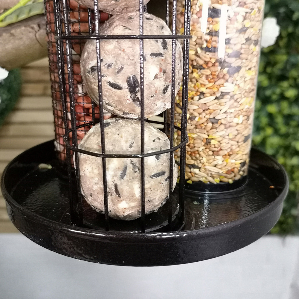 Trinity Heavy Duty Wild Bird Seed Fat Ball and Peanut Feeder Image 3