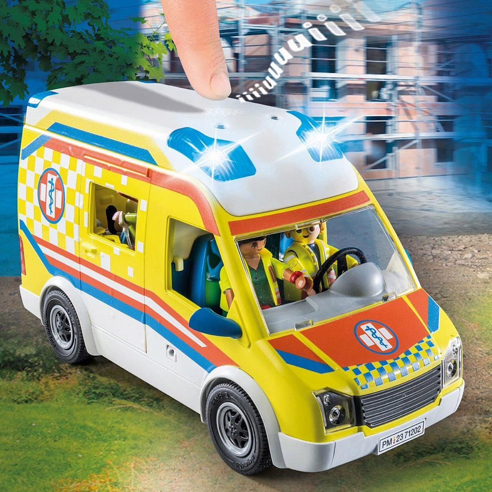 Playmobil City Life Ambulance with Lights and Sound Playset 67 Piece Image 6