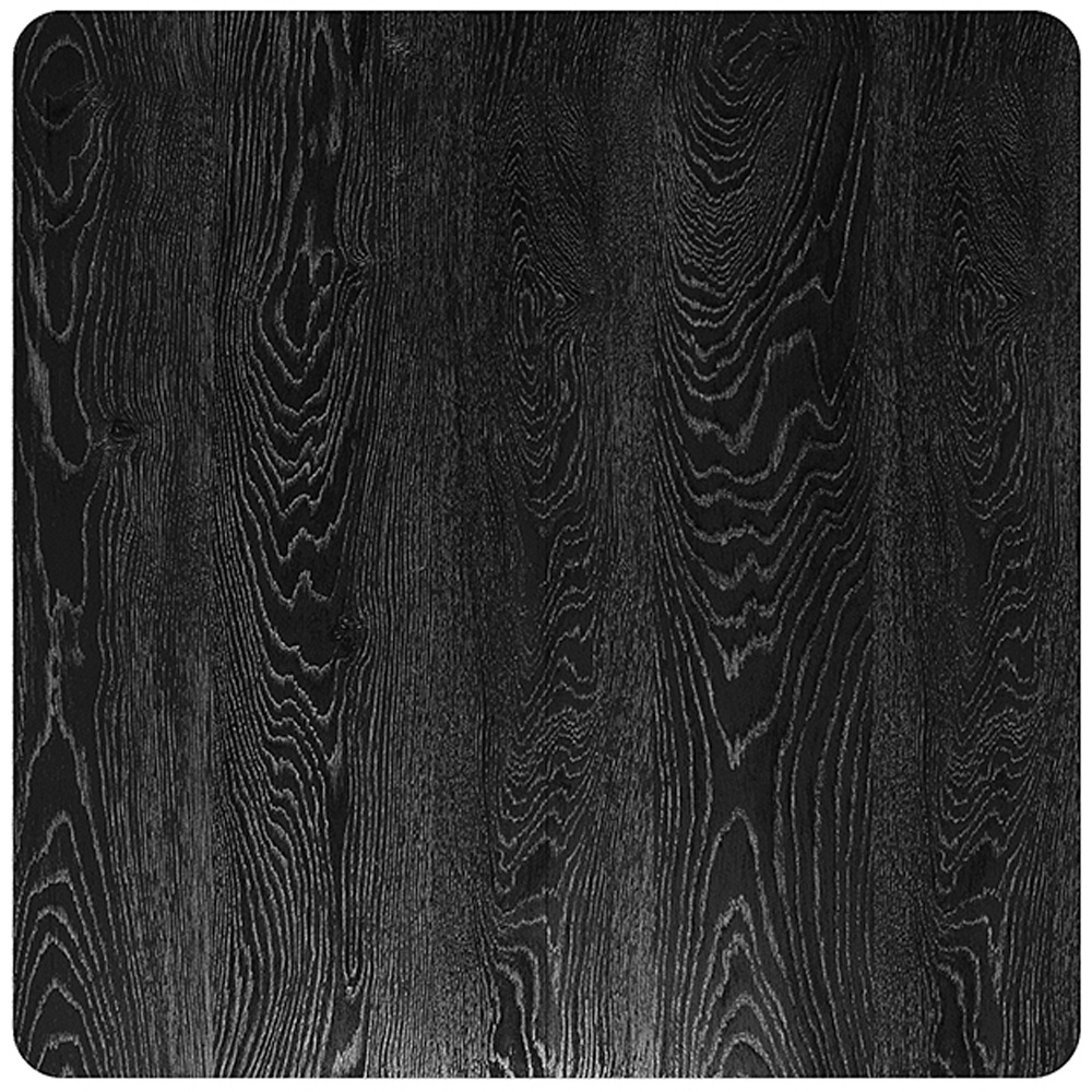 Living and Home Black Foldable Dining Table Image 4