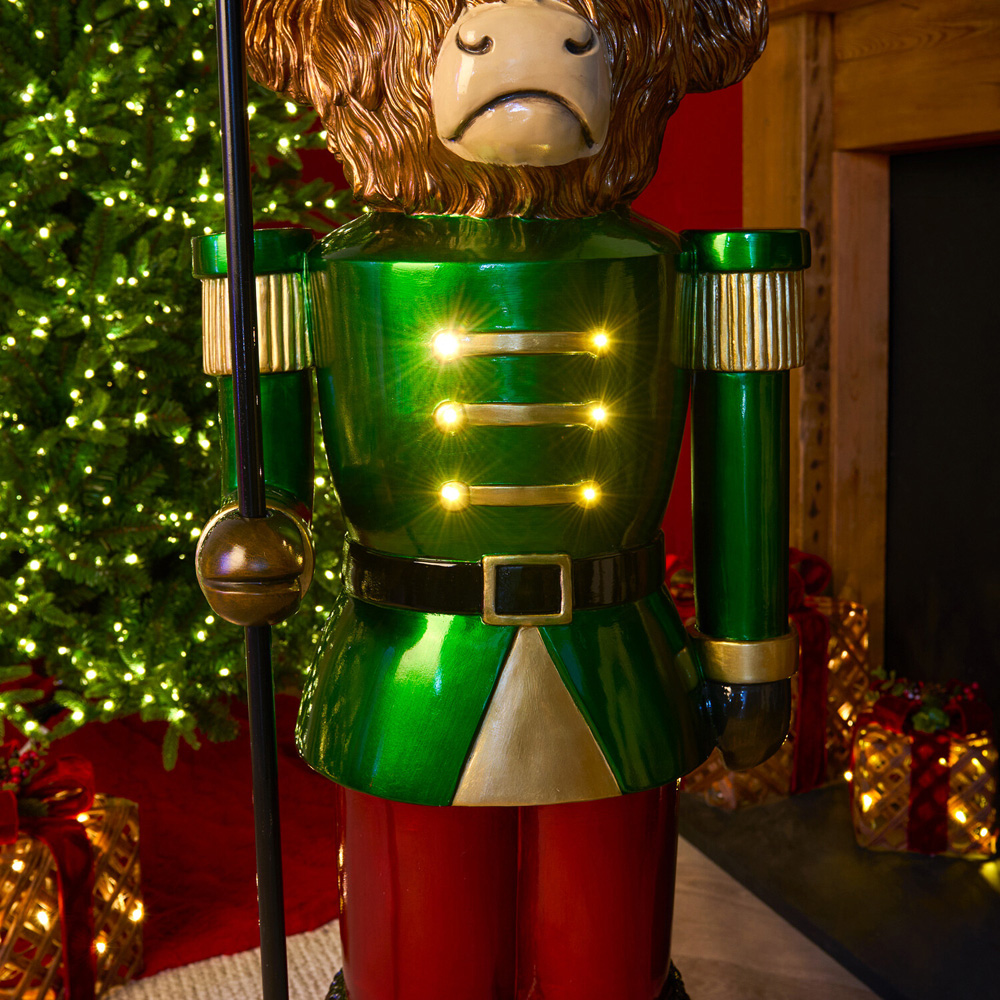 LED Highland Cow Soldier Image 6