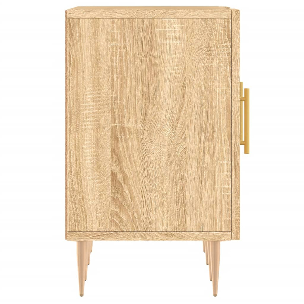 vidaXL 2 Door 2 Shelf Sonoma Oak TV Cabinet Image 7