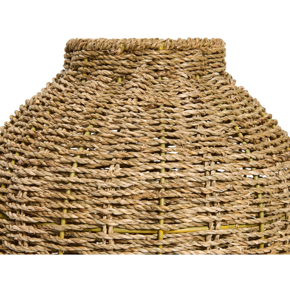 Natural Seagrass Vase Brown Image 2