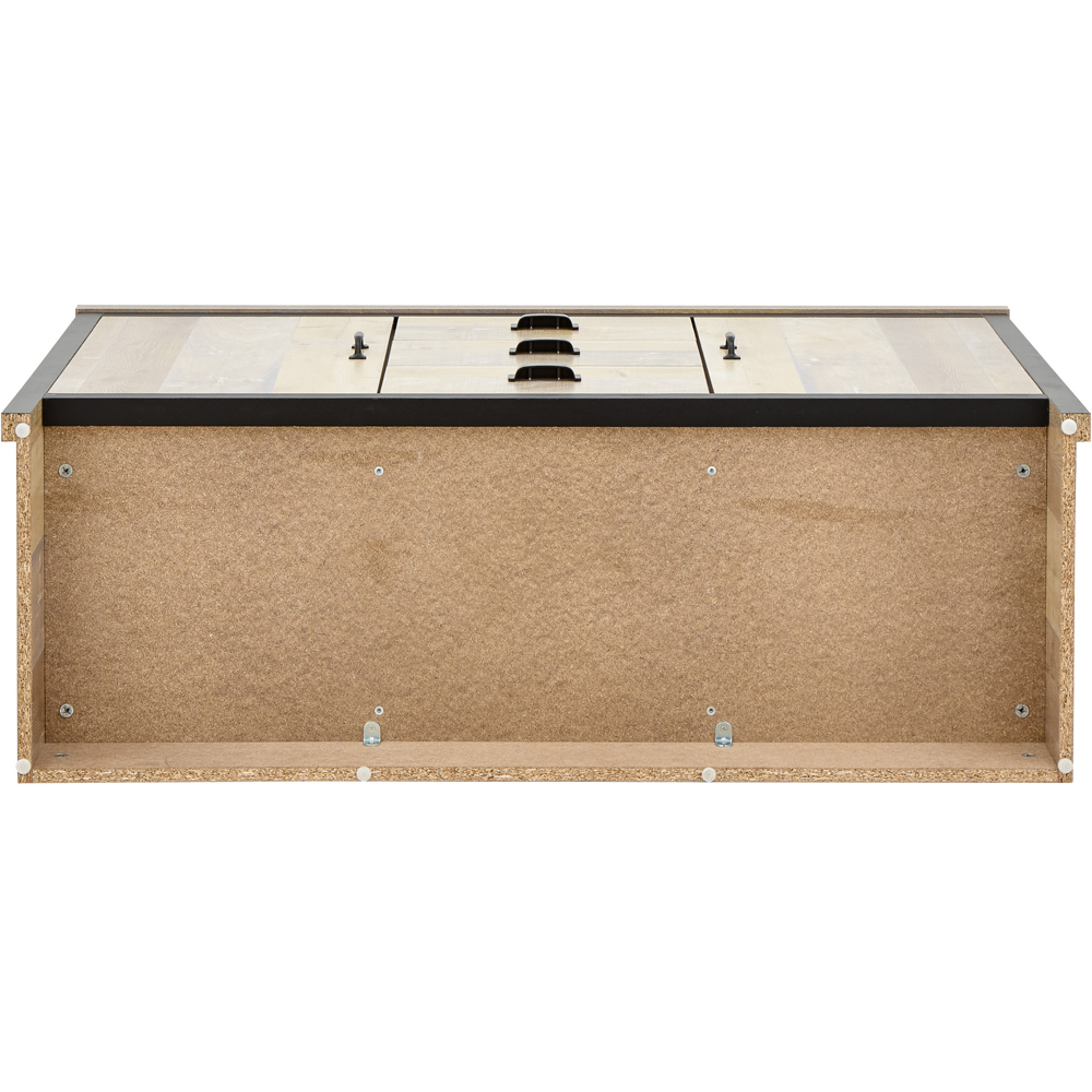 GFW Boston 2 Door 3 Drawer Oak Sideboard Image 5