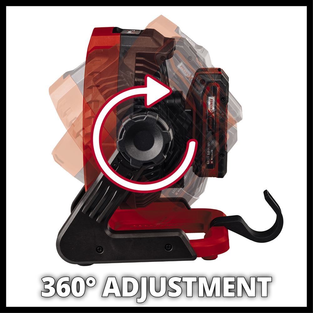 Einhell Power X-Change GE-CF 18/2200 Li Cordless Fan Image 8