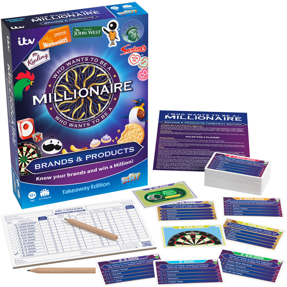 Who Wants To Be A Millionaire Brand and Products Board Game Image 2