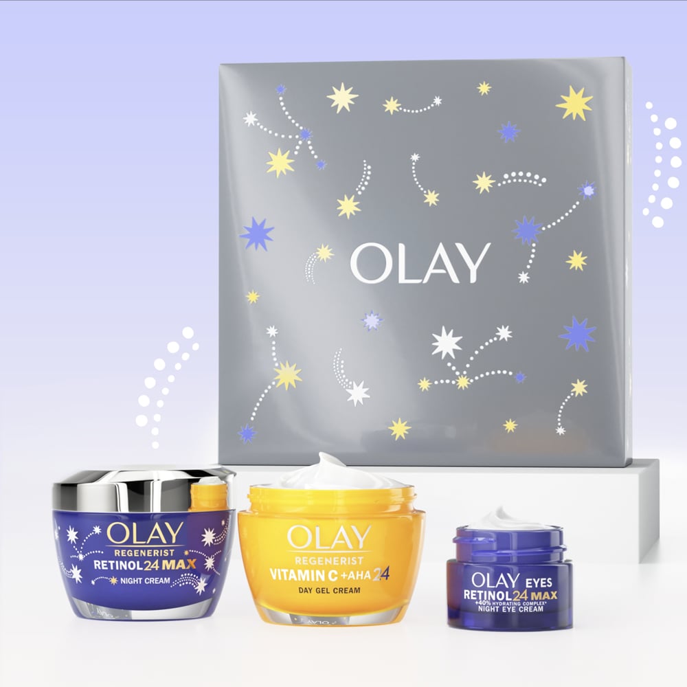 Olay Vitamin C 50ml and Retinol24 50ml with Max Eye Cream 15ml Gift Set Image 4