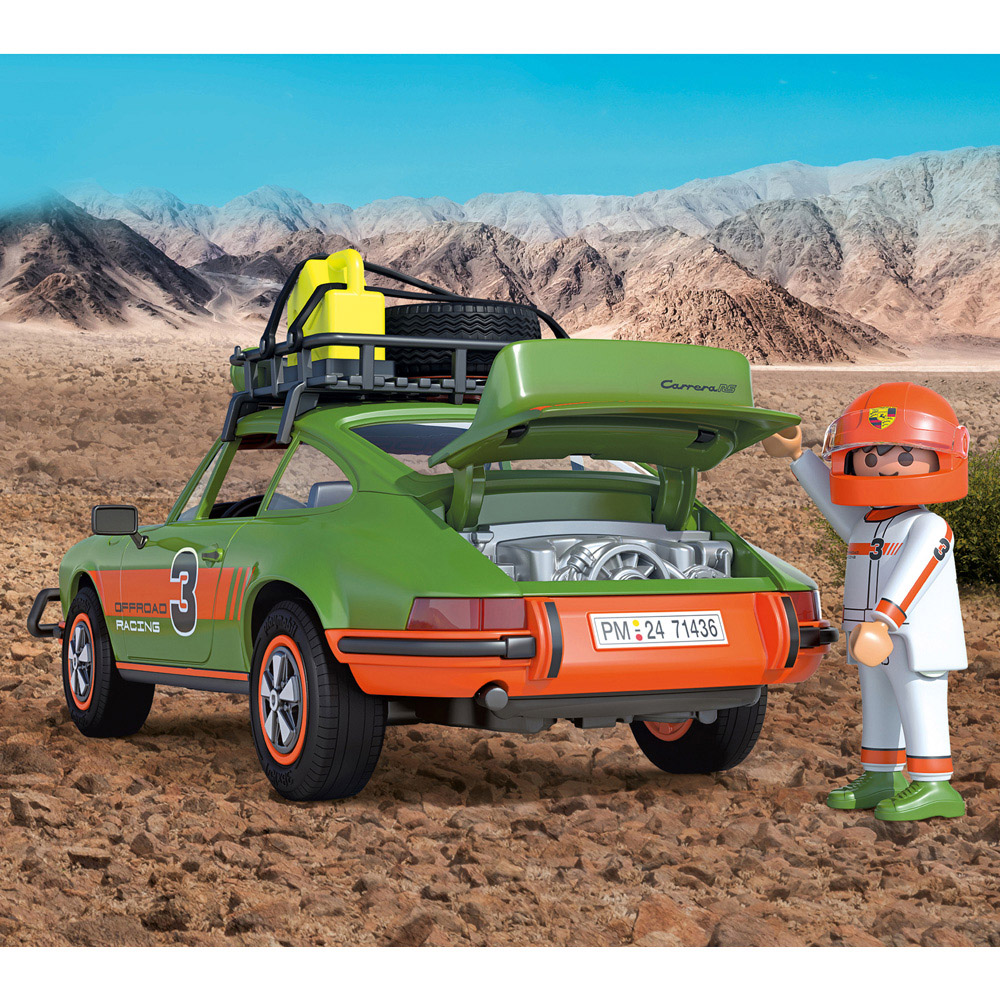 Playmobil Porsche 911 Carrera RS 2.7 Off-Road Edition Playset 47 Piece Image 6