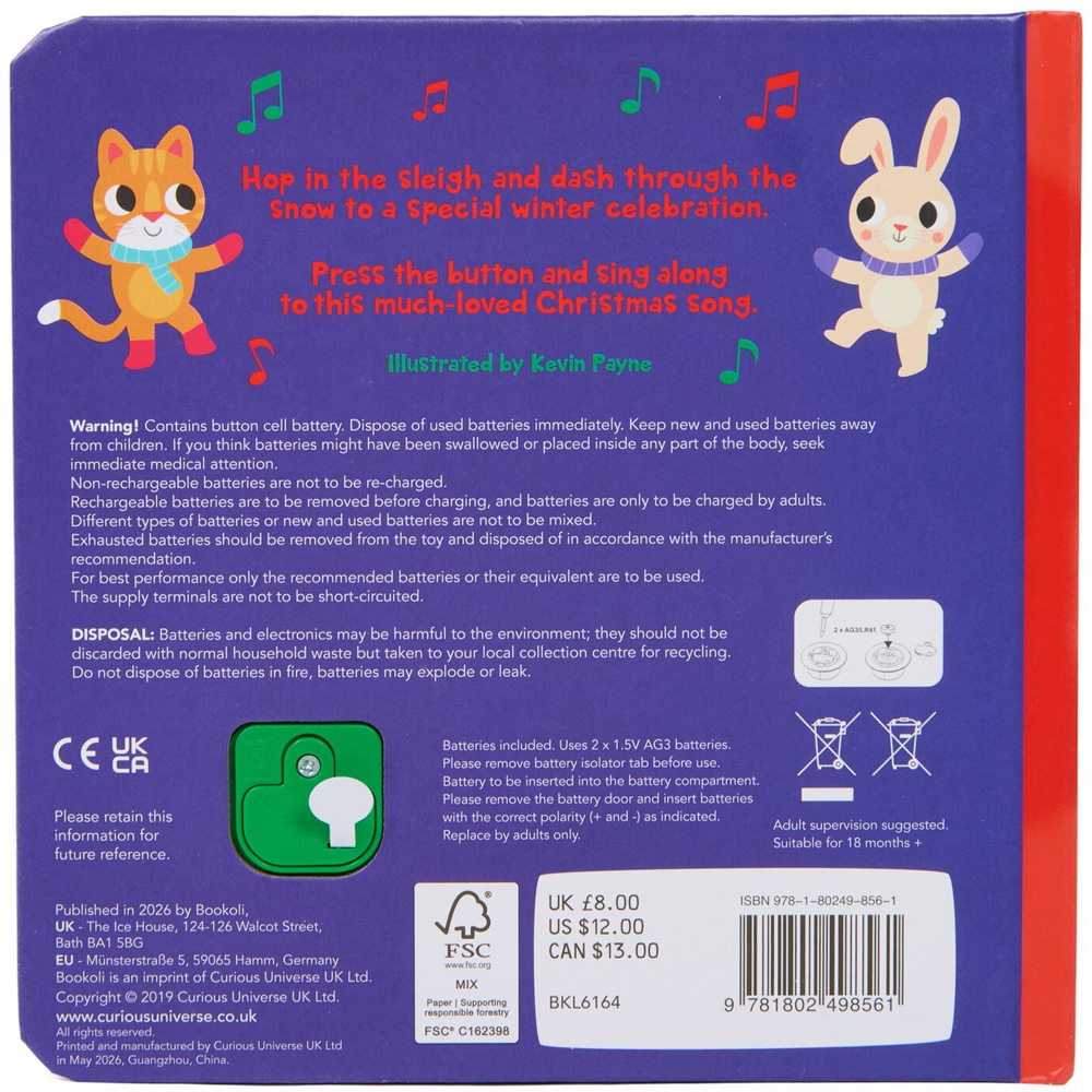 Sing Along With Me Sound Xmas Book Image 7