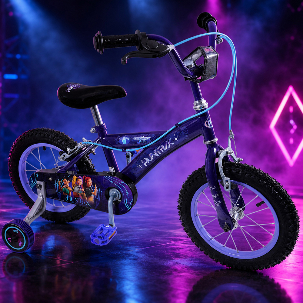 K-Pop Demon Hunters Takedown 14 inch Kids Bike Image 2
