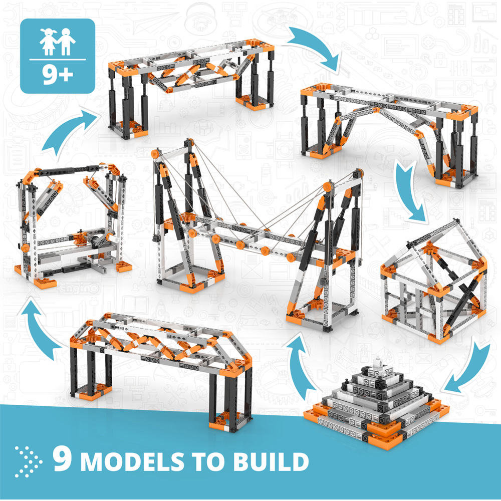 Engino Stem Structures Buildings and Bridges Building Set Image 3