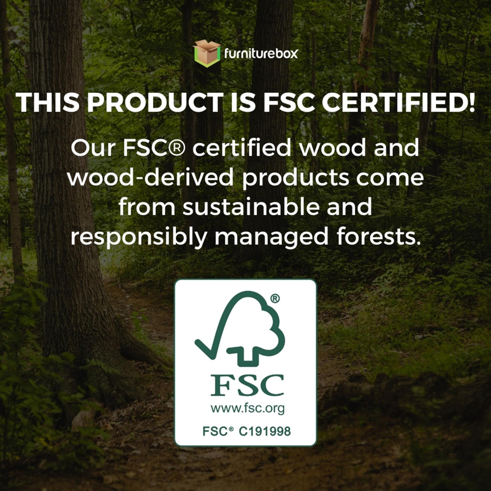 Furniturebox Penfold Black Round Wooden Pedestal Coffee Table Image 8