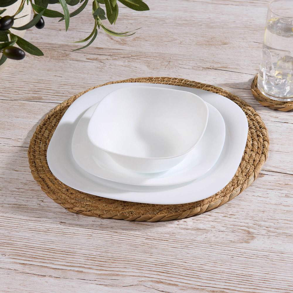 Plaza 12 Piece Dinner Set White Image 3
