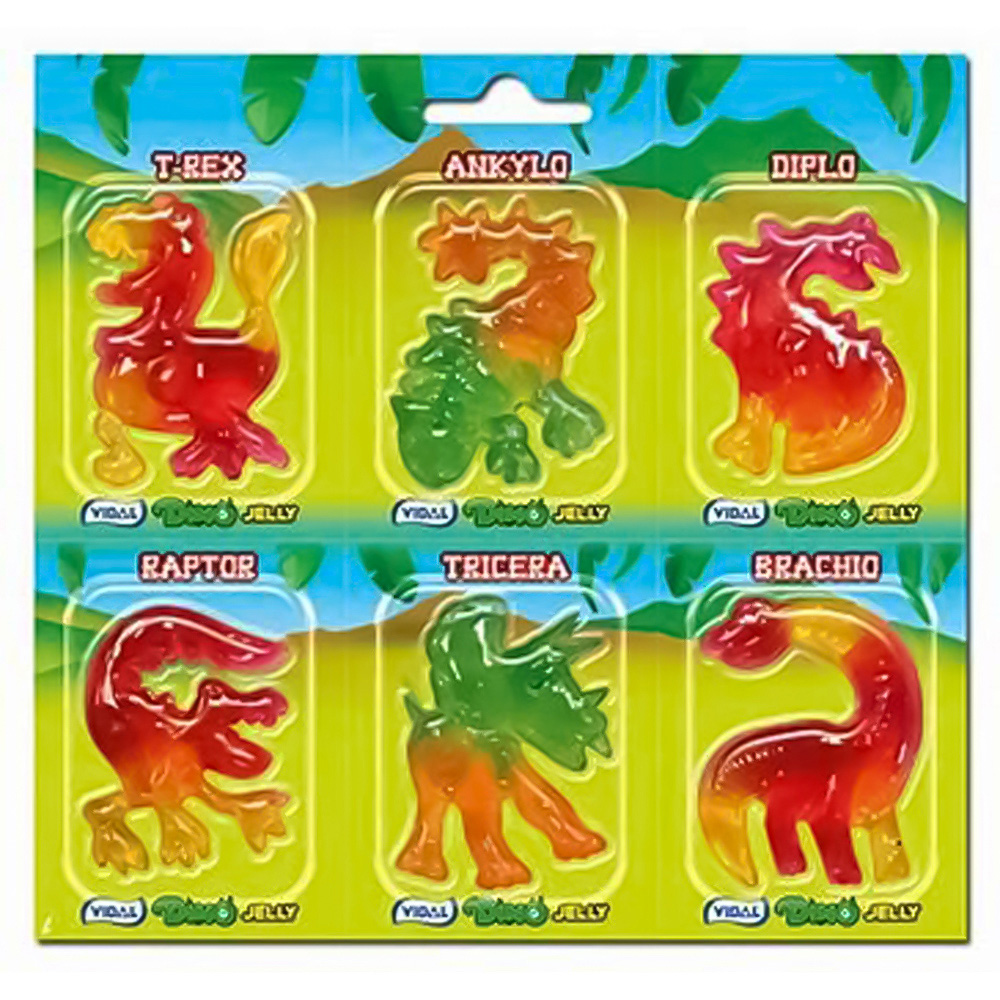 Dino Jelly 6 Pack 66g Image