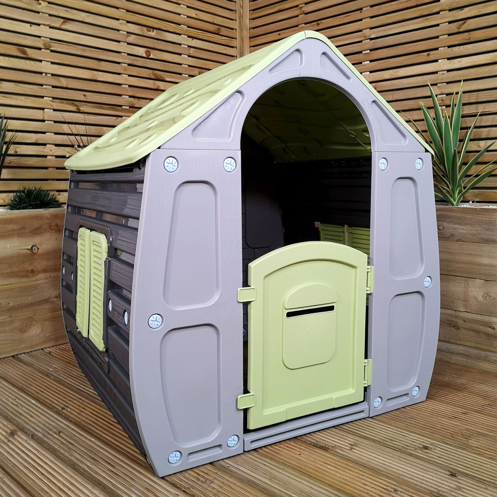 Samuel Alexander Classic Grey Kids Plastic Magical Playhouse 1.09m Image 2