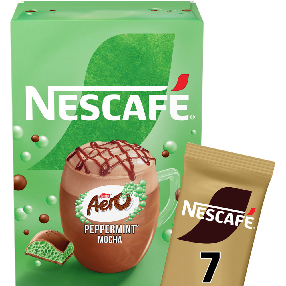 Nescafe Aero Peppermint Mocha 19g 7 Pack Image 2