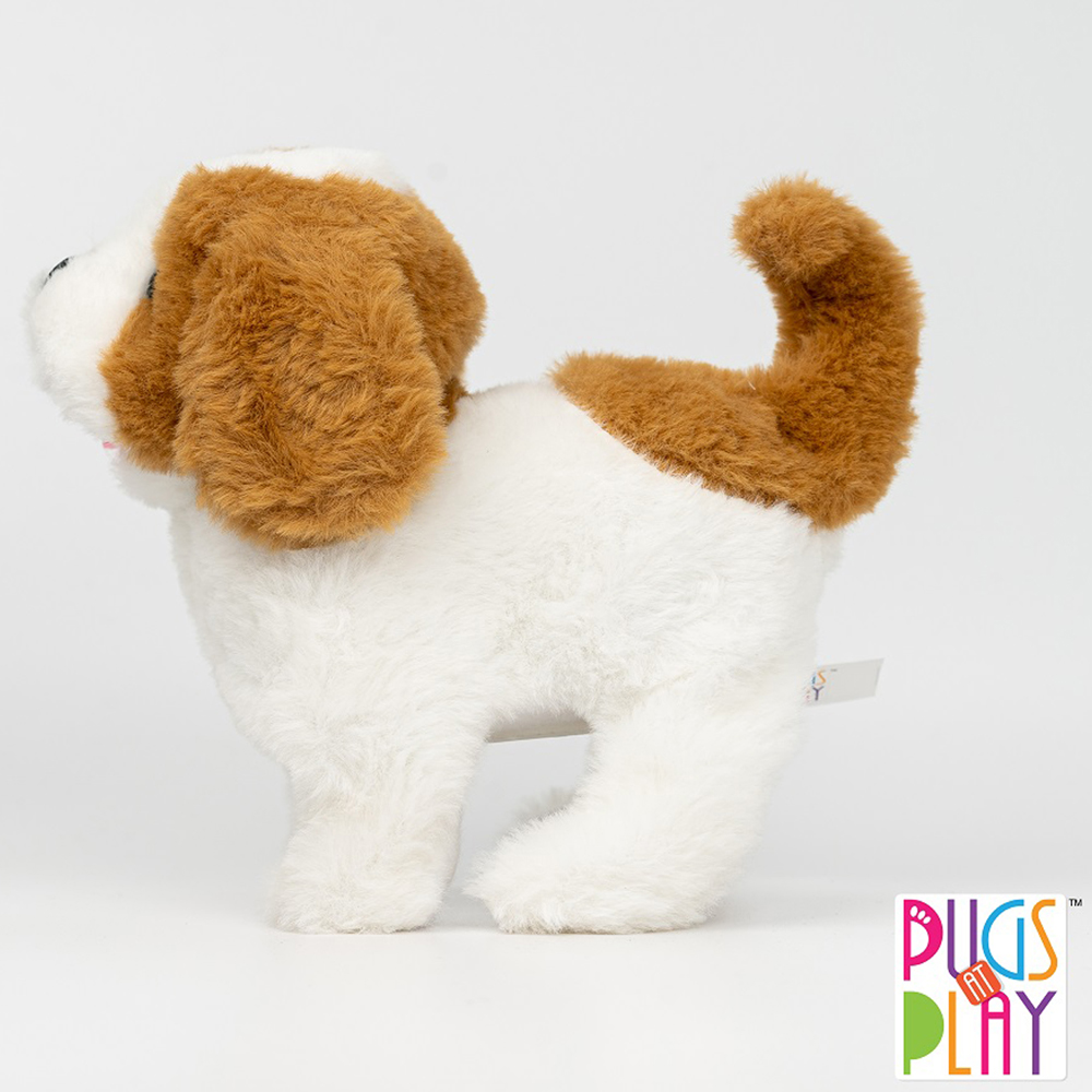 Pugs at Play Lola Interactive Flipping Dog Plush Soft Toy Image 9